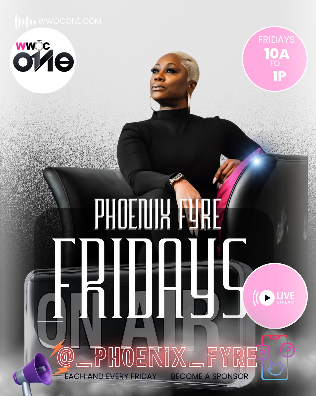 FYRE FRIDAYS EVERY FRIDAY 10A-1P